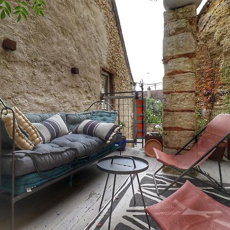 Troglodyte Loft 2 Apartment Thore-la-Rochette Bagian luar foto
