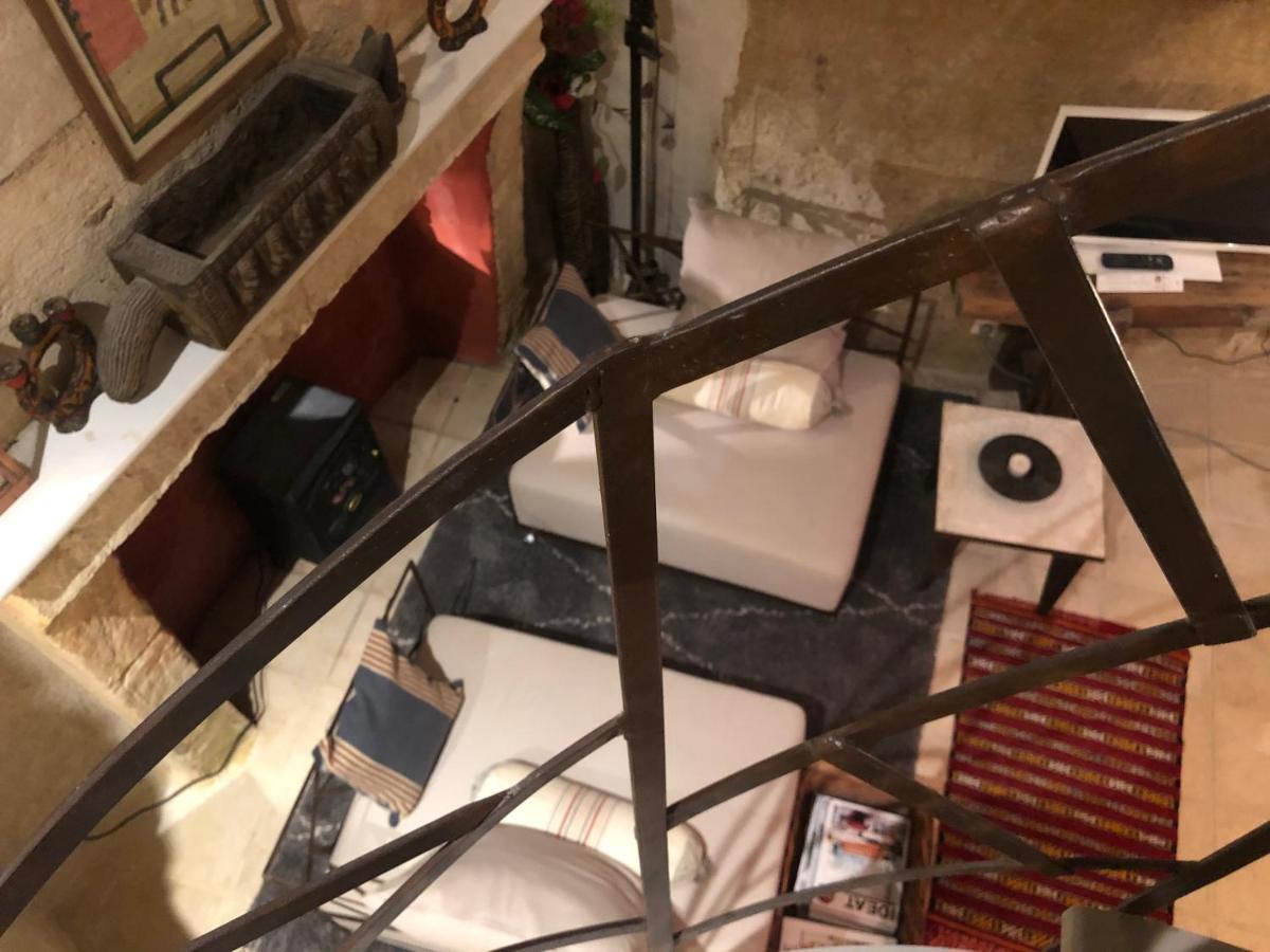 Troglodyte Loft 2 Apartment Thore-la-Rochette Bagian luar foto