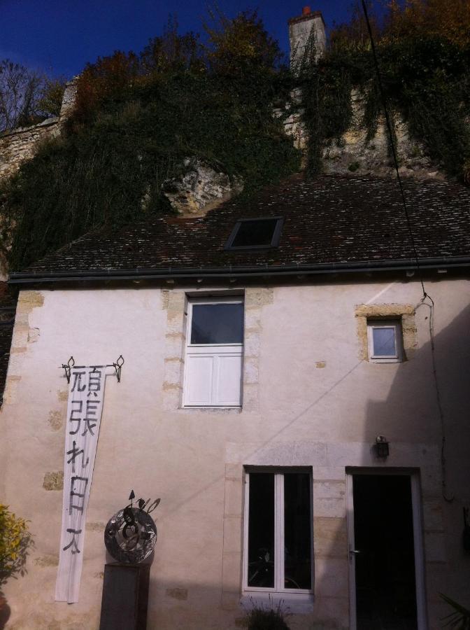 Troglodyte Loft 2 Apartment Thore-la-Rochette Bagian luar foto