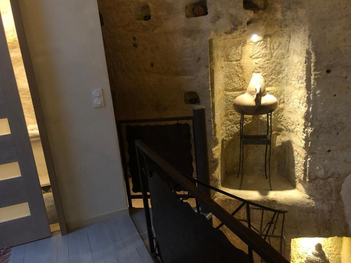 Troglodyte Loft 2 Apartment Thore-la-Rochette Bagian luar foto