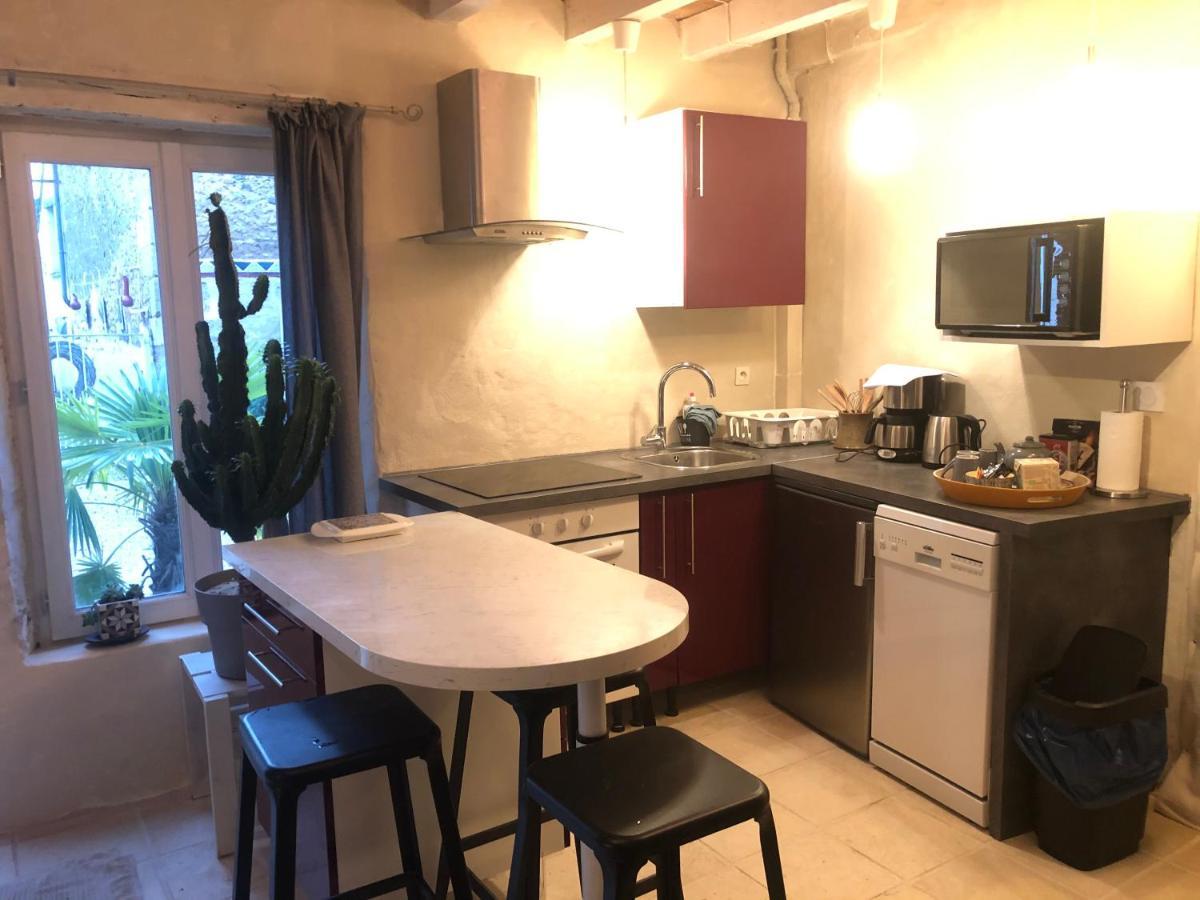 Troglodyte Loft 2 Apartment Thore-la-Rochette Bagian luar foto